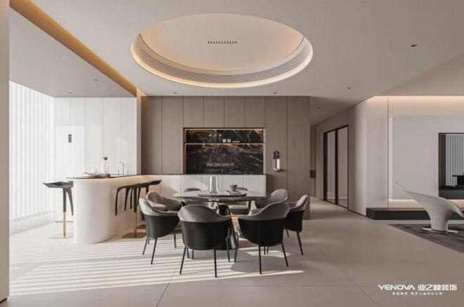 艳亮相!南阳业之峰重塑滨河珑府生活语境不朽情缘游戏网站133㎡现代极简空间惊(图2) 艳亮相!南阳业之峰重塑滨河珑府生活语境不朽情缘游戏网站133㎡现代极简空间惊(图2)