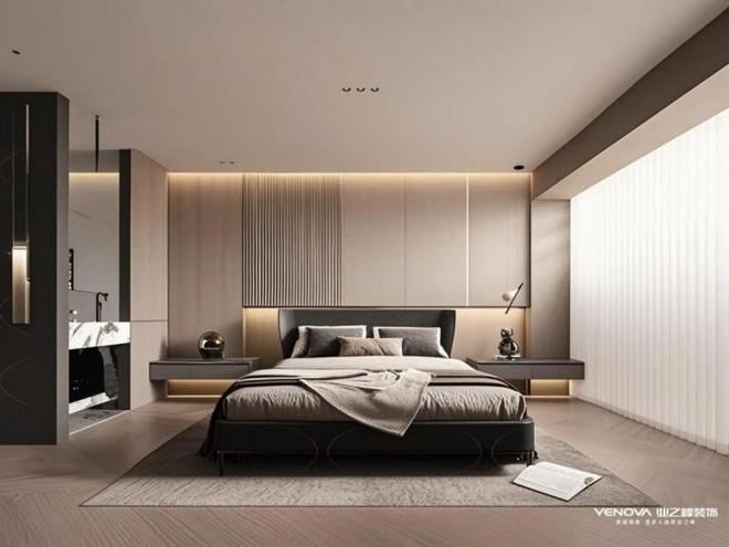 艳亮相！南阳业之峰重塑滨河珑府生活语境不朽情缘游戏网站133㎡现代极简空间惊